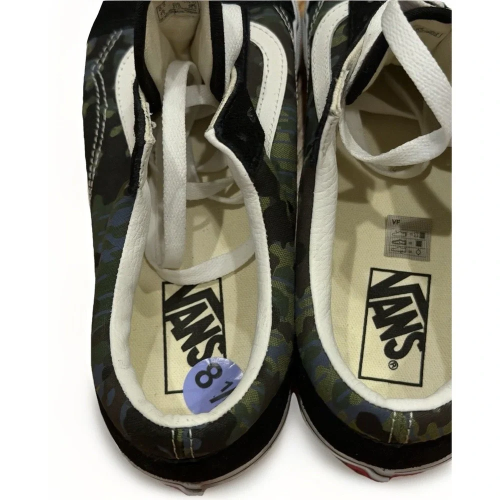 Vans Old Skool Camo Sneakers‎ Size 10 Women 8.5 Men NWOB